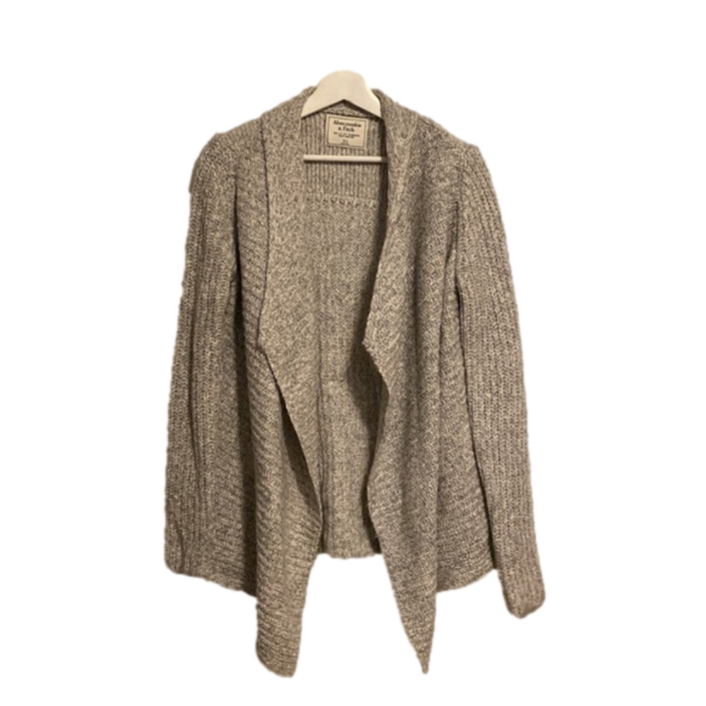 Abercrombie & Fitch gray open cardigan. Size XS. Worn once